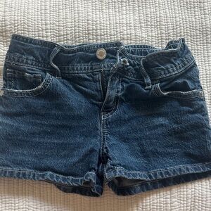 Girls Size 8 Cat & Jack Dark Blue Denim Shorts